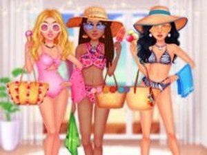 Poolside Fashion Styling Game