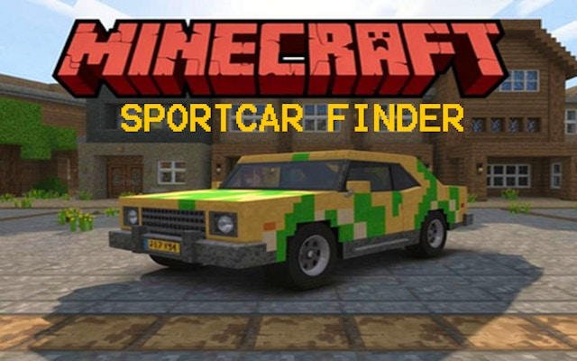 Projectilecraft Sportcar Finder Adventure Map