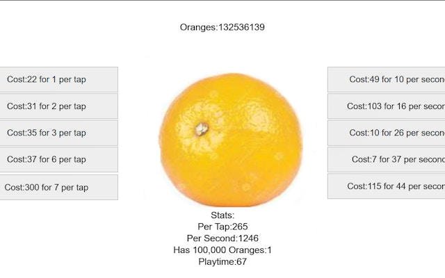 Orange Fruit Clicker - Idle Citrus Tycoon