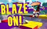 Blaze on! - Hero Parkour Challenge