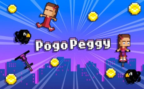 Pogo Peggy: Retro Pogo Adventure