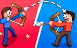 Two Archers Bow Duel: Archery Tournament