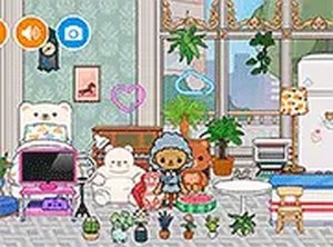 Toca Boca House Decoration Game Online - Creative Puzzle Game
