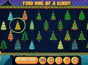 Find Unique Xmas Tree Puzzle Game Online - Puzzle Game