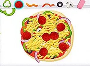 Elmo's Art Maker Pizza Online Creativity Game