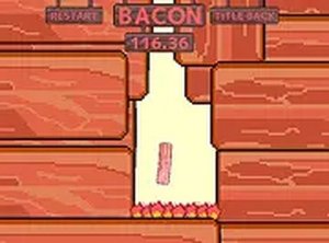 Bacon-Bacon Jumping Game - Arcade Game