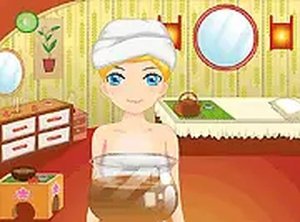 Tea Treatment Makeover Dress Up Game
