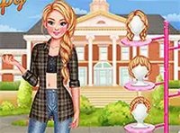 Princesses: Nerd vs Queen Bee Dress Up Game - Fashion Style Game
