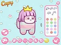Kawaii Among Us Dress Up Game - Dress Up Game
