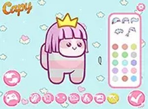 Kawaii Among Us Dress Up Game - Dress Up Game