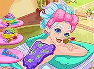 Crystal's Spring Spa Day Online Makeover Game