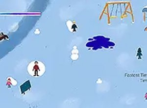 Winter Target Toss Arcade