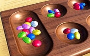 Mancala 3D Online Game Strategy Board Game